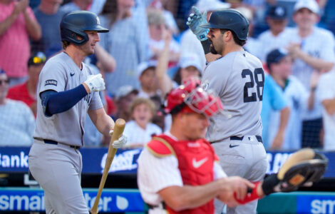 Yankees Phillies Baseball